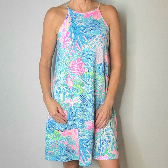 Lilly Pulitzer Dresses & Skirts - LILLY PULITZER Margot Swing dress in Multi Sink Or Swim